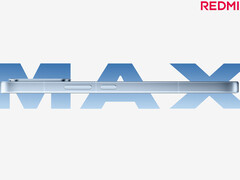 Turbo 5 Max ser inte mycket annorlunda ut än Turbo 4 Pro. På bilden: en teaserbild av telefonen som visar en av sidorna. (Bildkälla: Redmi)