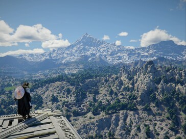 Vidsträckt landskap före kvalitetsuppdatering av Distant Scenery