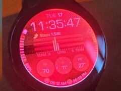 Galaxy Watch4: Detta är inte nattläge, utan snarare början på slutet. (Bildkälla: Reddit)