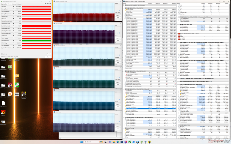 Cyberpunk 2077 stress (prestandaläge med Cooler Boost på)