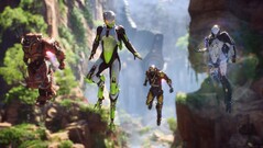 Spelarmodeller i Anthem visas upp (Bildkälla: Microsoft Xbox Gaming)