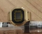 Den äldre bilden av den ryktbara Casio CRW-001G-9 guldringklockan (bilden), som verkar vara en tidig förproduktionsprototyp. (Bildkälla: Great G-Shock World)