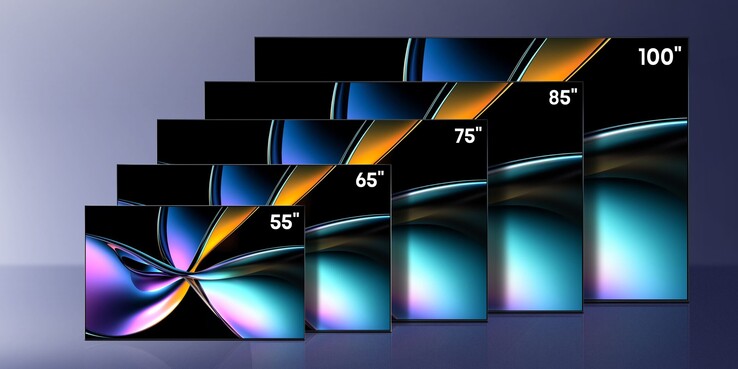 Hisense U7Q Pro kommer att finnas tillgänglig i en rad olika storlekar. (Bildkälla: Hisense)