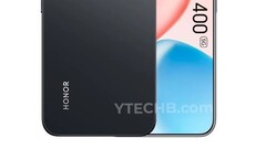 En ny rendering av &quot;Honor 400&quot;. (Bildkälla: YTechB)