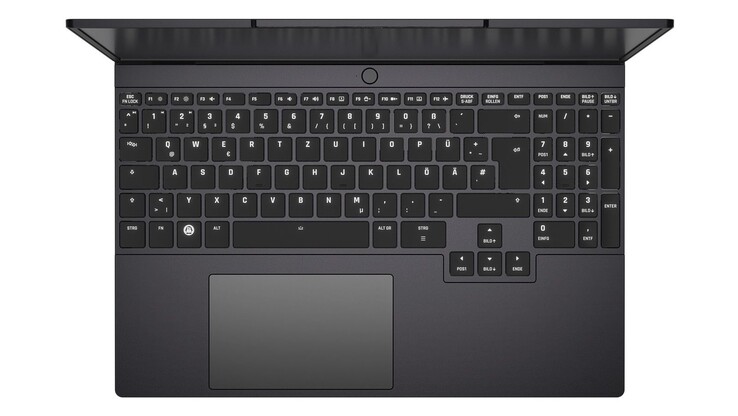 En numpad är installerad. (Bildkälla: Tuxedo)