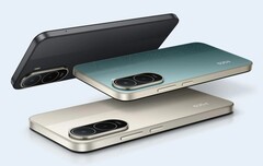 Poco C81 Pro finns i färgerna svart, grön och guld