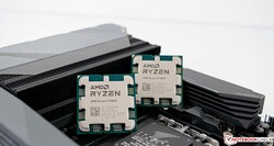 AMD Ryzen 9 7900X och AMD Ryzen 5 7600X i en recension: tillhandahålls av AMD Tyskland
