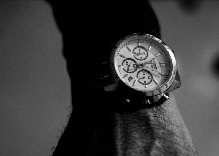 Seiko SBTR024 (på bilden) är en annan utmärkt kronograf till ett överkomligt pris.