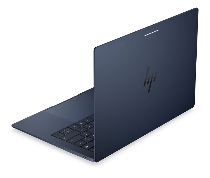 HP Googlebook 14 har även en haptisk styrplatta och en bakåtvänd Glowbar.