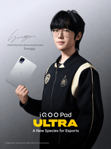 iQOO lanserar Pad Ultra tillsammans med sin e-sportinriktade varumärkesambassadör