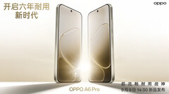 Oppo A6 Pro teaser för lansering. (Bildkälla: Oppo)