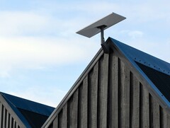 Starlink Standard Kit takmontering för parabolantenn. (Bildkälla: SpaceX)