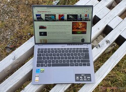 Acer Swift X 14 (2022), testenhet tillhandahållen av Acer Tyskland