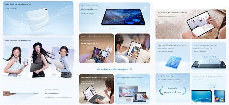 Kärnspecifikationer för Oppo Pad 6 (maskinöversatt)