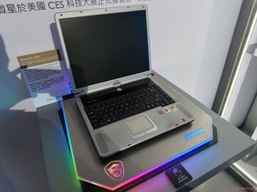 M510C var MSIs allra första bärbara dator
