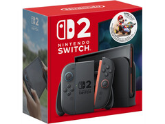 En reklambild för Nintendo Switch 2 US-boxförpackning som visas mot en vit bakgrund. (Bildkälla: Nintendo)