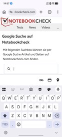 Gboard i porträttläge