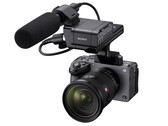 Sony FX5 (ILME-FX5) levereras med ett XLR-fäste för montering av externa mikrofoner och tillbehör.
