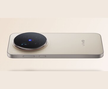Bakifrån av Vivo X300 som framhäver sin cirkulära Zeiss trippelkameramodul (Bildkälla: Vivo)
