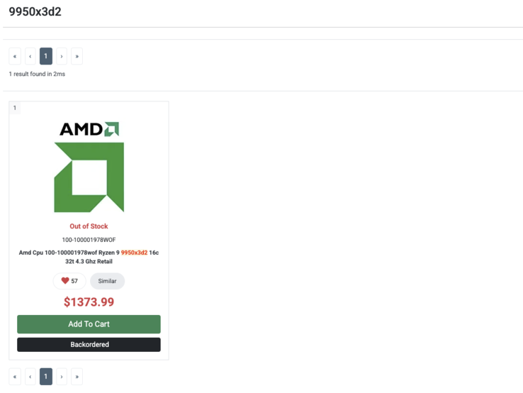 AMD Ryzen 9 9950X3D2 listas på PC-Canada