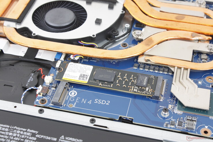 Stöd för upp till två M.2 2280 NVMe SSD-enheter (en PCIe5 + en PCIe4)