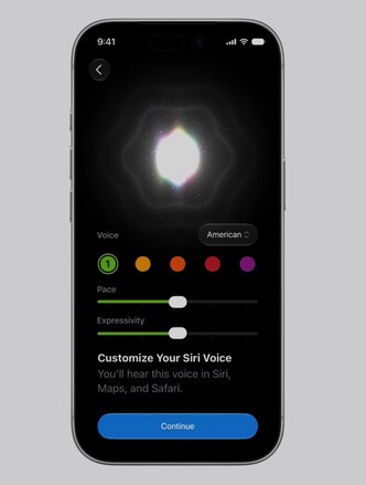 Siris röst kan anpassas på nyare iPhones.