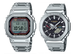 Till vänster har vi Casio G-Shock GMW-B5000D-1CJF, och till höger har vi Casio G-Shock GM-B2100SD-1CJF. (Bildkälla: Great G-Shock World)
