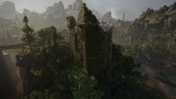 En bild som visar en ruin i Elex.