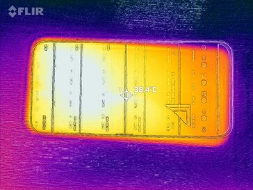 Yttemperaturer: Överst