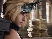 Final Fantasy 7 Remake-bannern visar Cloud och en hög med pengar (Bildkälla: skärmdump, Nintendo YouTube med redigeringar)