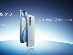 Fujitsu Arrows Alpha F-51F har en 144 Hz OLED-skärm (Bildkälla: Fujitsu)