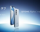 Fujitsu Arrows Alpha F-51F har en 144 Hz OLED-skärm (Bildkälla: Fujitsu)