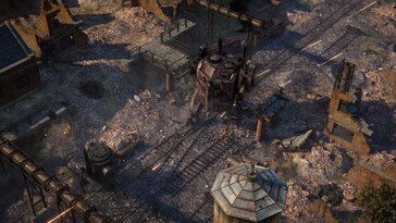 En bild som visar en mech i Iron Harvest.