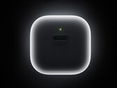 40W-laddaren har en design som liknar laddningsfodralet till Apple AirPods. På bilden: en reklambild som ger en glimt av adaptern.