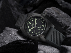 Timex Expedition Capstone med svart silikonrem, på bilden. (Bildkälla: Timex)