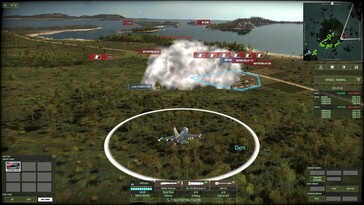 Bild: En skärmdump från spelet Wargame: Red Dragon.