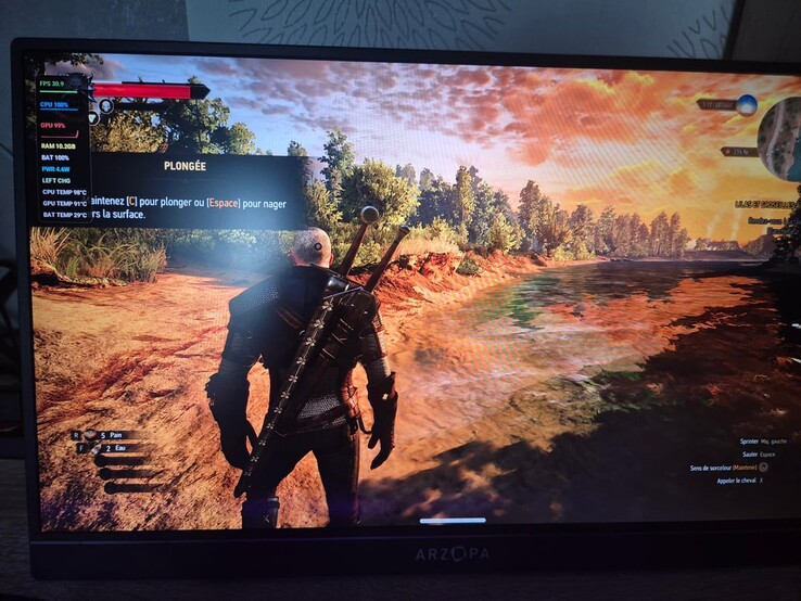 The Witcher 3 körs på den modifierade Z70 Ultra