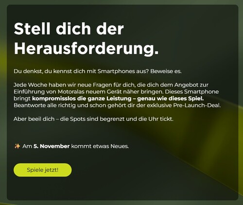Motorola Edge 70 lanseringsdatum bekräftat (Bildkälla: Motorola)
