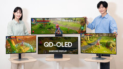Samsungs 2025 OLED-monitorer inkluderar en 27-tummare med 500 Hz uppdateringsfrekvens (Bildkälla: Samsung)