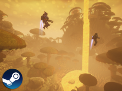 Abiotic Factor hade ett maximalt 24 timmars spelarantal på 22 304 i skrivande stund. På bilden - en officiell skärmdump från spelet. (Bildkälla: Steam - Redigerad)