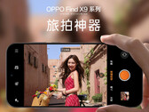 En representation av Find X9 Pro och dess officiella användargränssnitt för kameraappen. (Bildkälla: Oppo - redigerad)