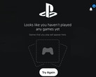 PS5-instrumentpanelen visar nyligen spelade spel
