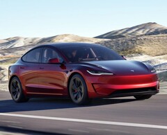 Den elektriska Tesla Model 3 sedan (Bildkälla: Tesla)