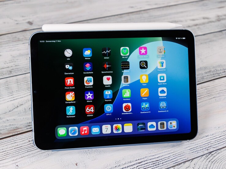 Apple iPad mini 7 har en 8,3-tumsskärm med bra bildkvalitet. (Bildkälla: Daniel Schmidt)