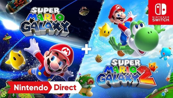 Super Mario Galaxy 1 och 2 kommer att släppas i oktober (Bildkälla: Nintendo)