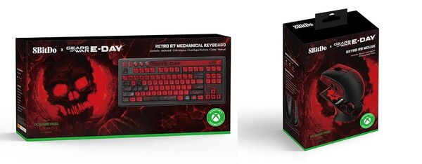 8BitDo Gears of War E Day Keyboard and Mouse Collection släpps i slutet av oktober.