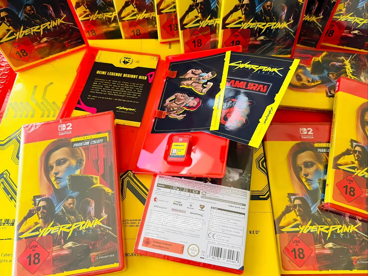 Cyberpunk 2077: Ultimate Edition retail case (Bildkälla: Croc Oclock X-konto)