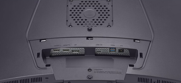 UltraGear OLED 45GX950A har gott om portar, inklusive en 90 W USB Type-C-port. (Bildkälla: LG)