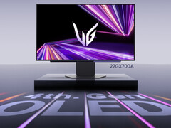 UltraGear OLED 27GX700A kommer inte att konkurrera med sin Gigabyte-rival på pris globalt. (Bildkälla: LG)