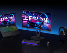 27Q-10 har en 27-tums 2K IPS-panel med 320Hz uppdateringsfrekvens. På bilden: en skrivbordsuppställning med gamingskärmen.